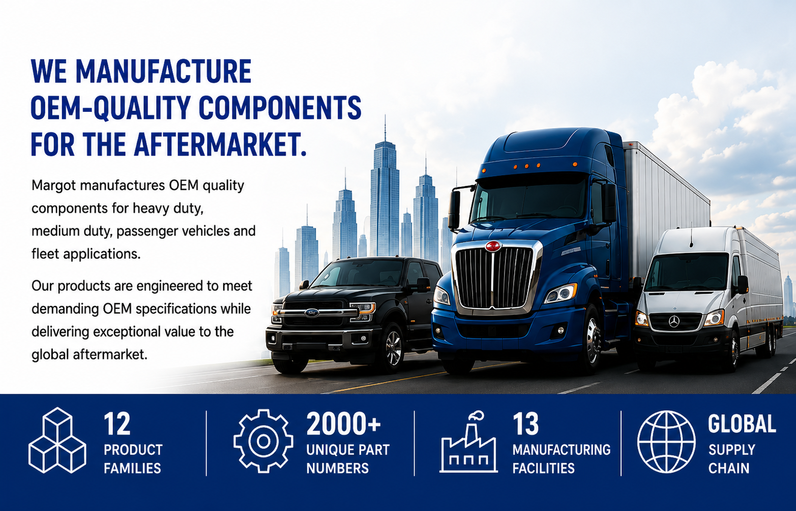 Margot OEM Quality Components